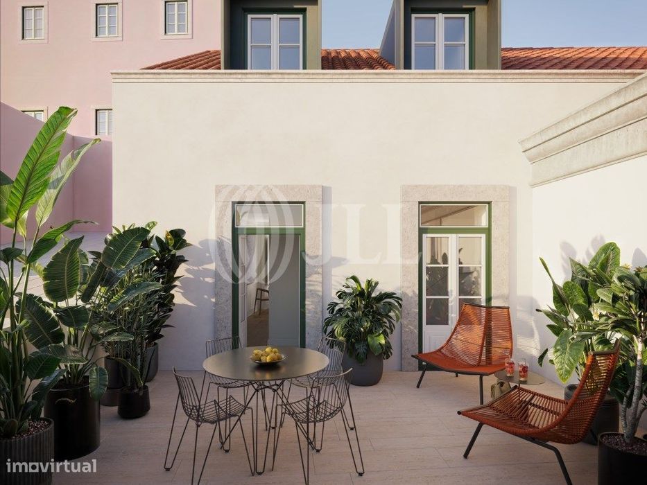 Apartamento T0, Rocio Salema Courtyard, Rossio, Lisboa