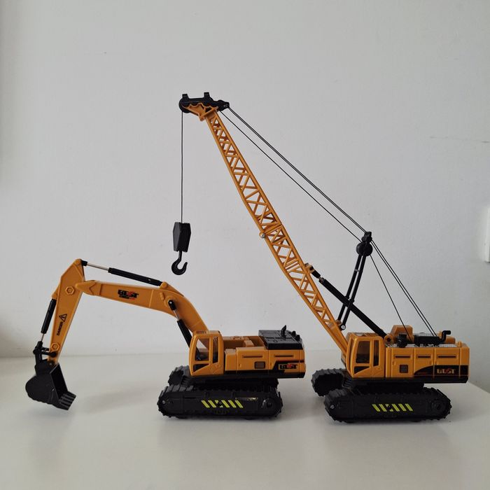 Dźwig I koparka zabawki