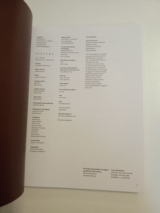 Revista Electra n° 27 -  English version