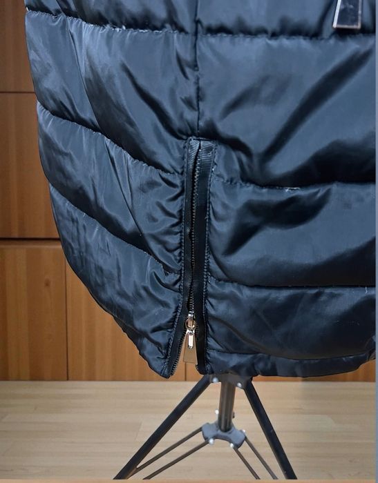 Chiara Forthi Milano 38 damska czarna parka puchowa pierze