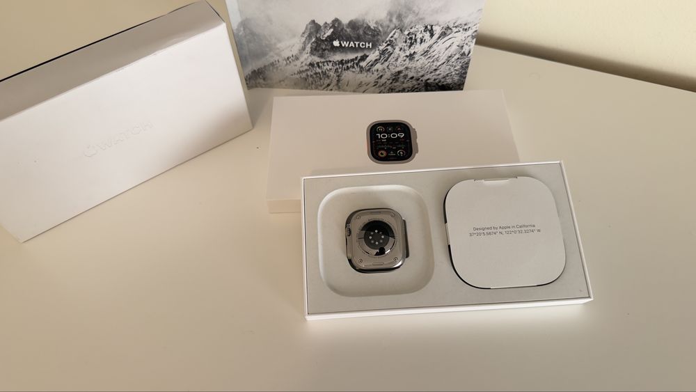 Apple Watch Ultra 2 Titânio Natural - Excelente estado - Bateria 100%