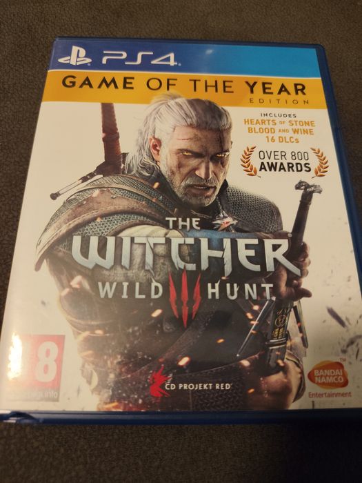 Wiedźmin 3 Dziki Gon ps4  stan idealny dubbing pl polecam