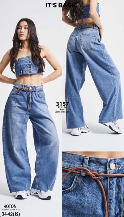 Jeans loose wide leg (It’s basic)