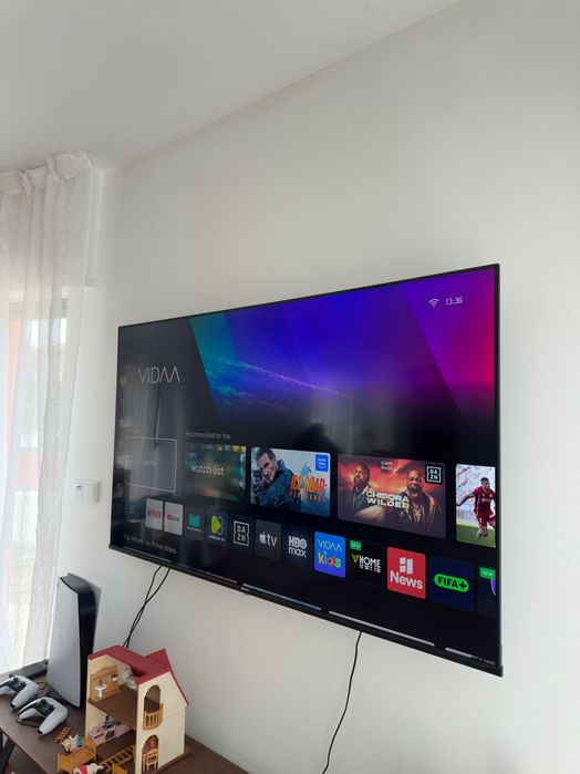 Hisense 65E7Q QLED 65” — como nova