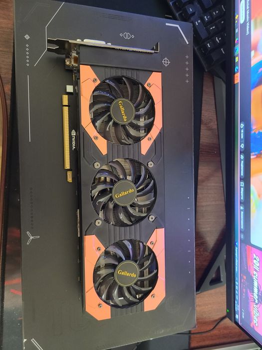 Продам видеокарту GTX 1070 8gb