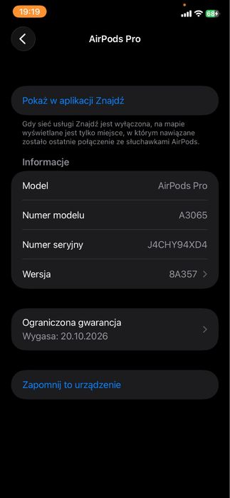 Apple AirPods Pro 3 – Oryginalne | Stan bardzo dobry | Komplet