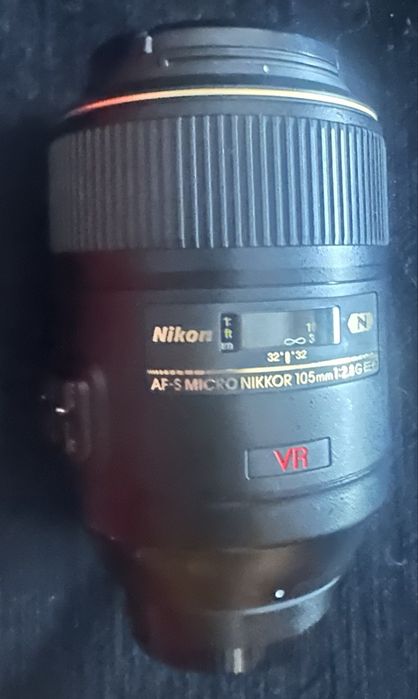 Nikon AF-S VR Micro-Nikkor 105mm f/2.8G IF-ED – Excelente estado
