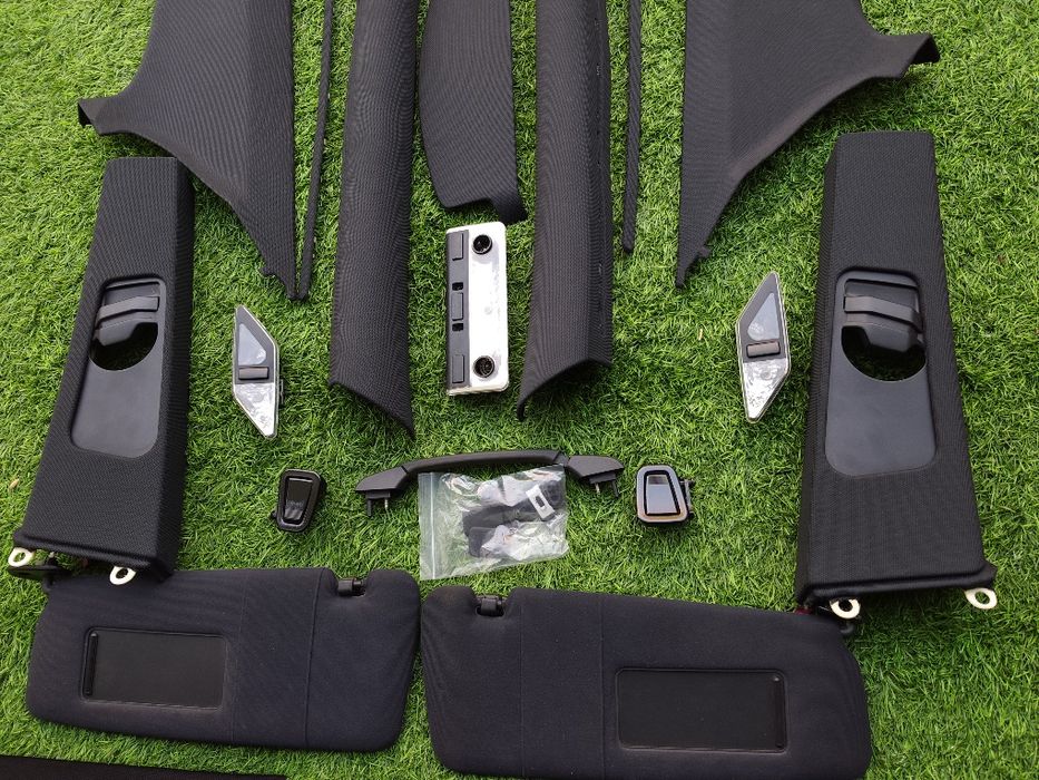 Cúpula completa preta Pack M para BMW E46 Coupé - a famosa conversão para preto rigorosamente novo estofado em  material premium trabalho  excelência