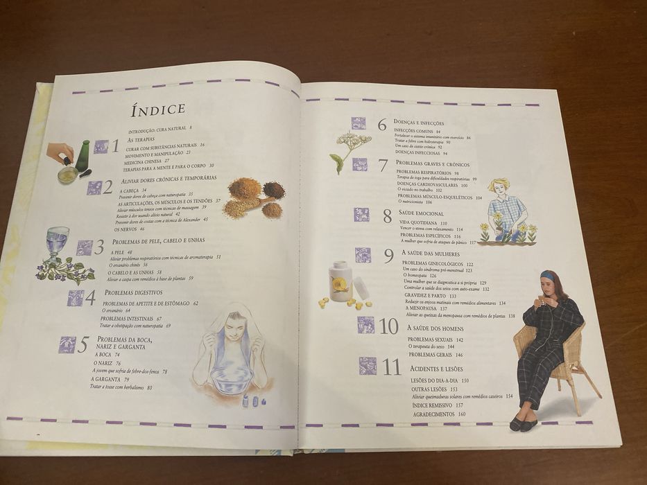 Livro Terapias Naturais