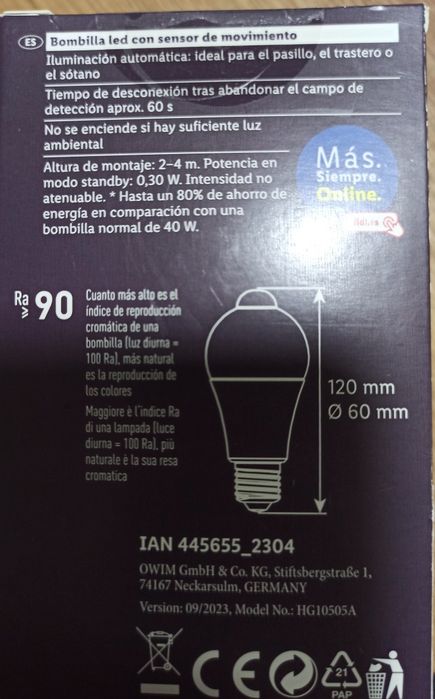 Motion Sensor Lamp432186733741352961