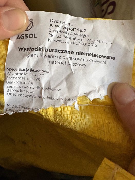 Trawokulki, lucerna, wysłodki