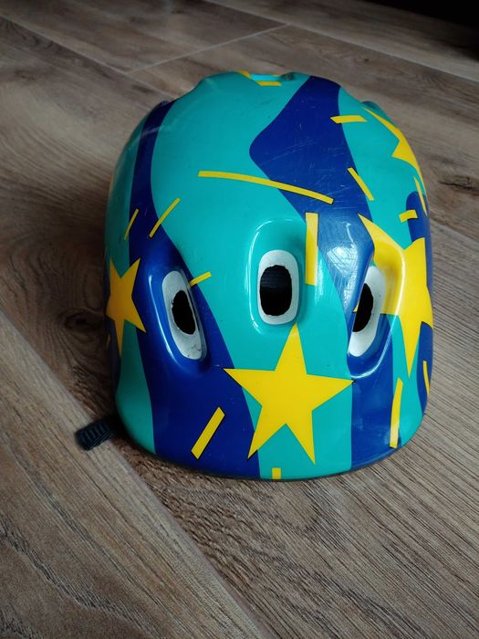 Kask rowerowy na hulajnogę rolki roz S - 52 cm