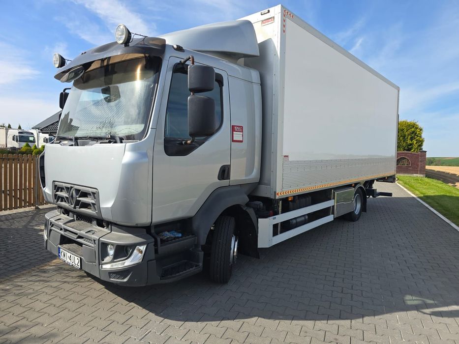 Renault D12 240  D 12 Izoterma 15 pal,winda ,tylko 265 TKM, ład 5,7 t zarejestrowany