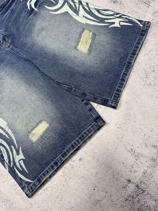 Шорти Jaded London Light Wash Blade 26-36 Colossus Jorts