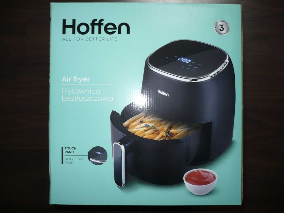frytkownica air fryer kombiwar 5l 1550W Hoffen