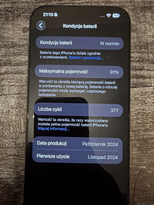 Iphone 16 pro max 256gb  sztos