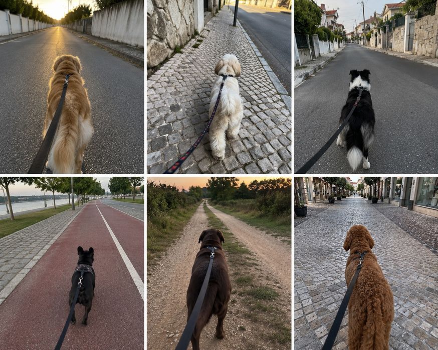 Passeio cães só na zona Odivelas