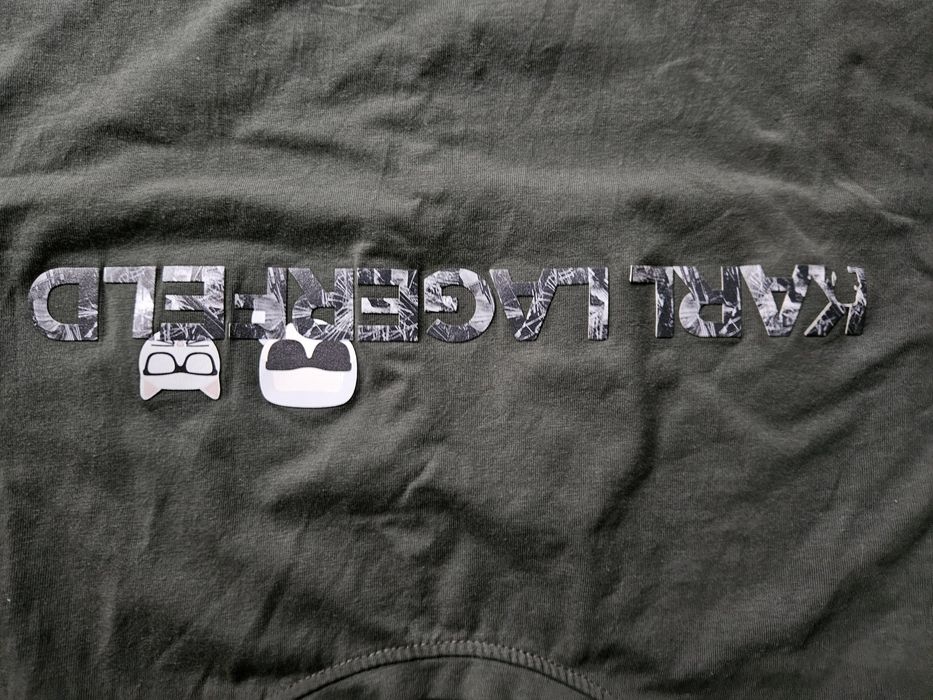 Karl Lageferd t-shirt M lub L