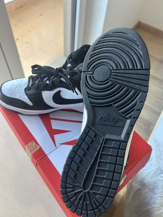 Nike Dunk High Retro Black White Originais Novas – Nº45 – 75€