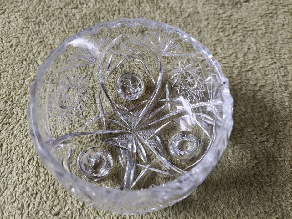 Kryształy zestaw 5 sztuk PRL (cześć 1)