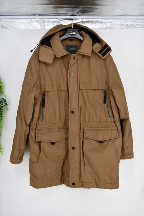 Ocieplana męska kurtka parka Classic jackets 52