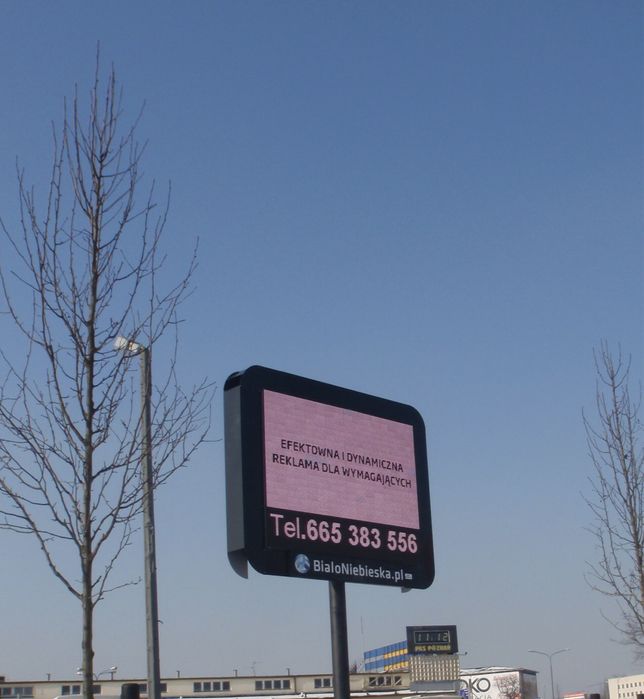 ekran zewnętrzny led