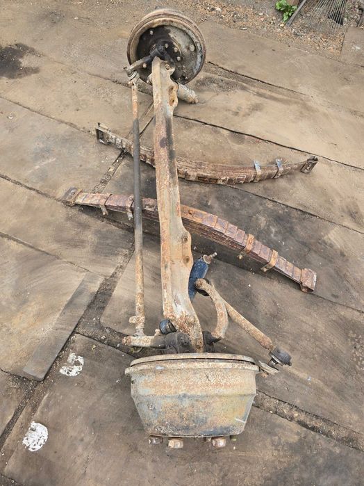 задній міст балка ресори газ 52 53