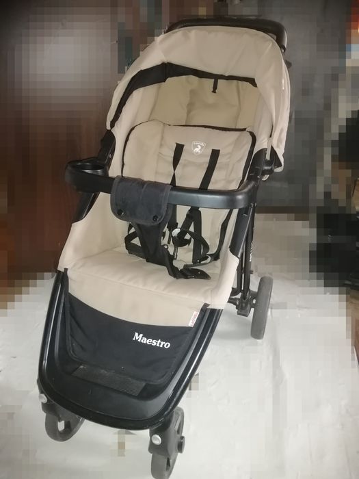 Прогулянкова коляска carrello bravo бежева