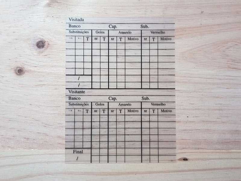 Cartões de Disciplina APAF