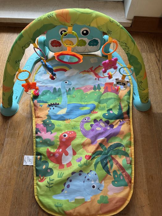 Baby Mata Z Pałąkiem Dino