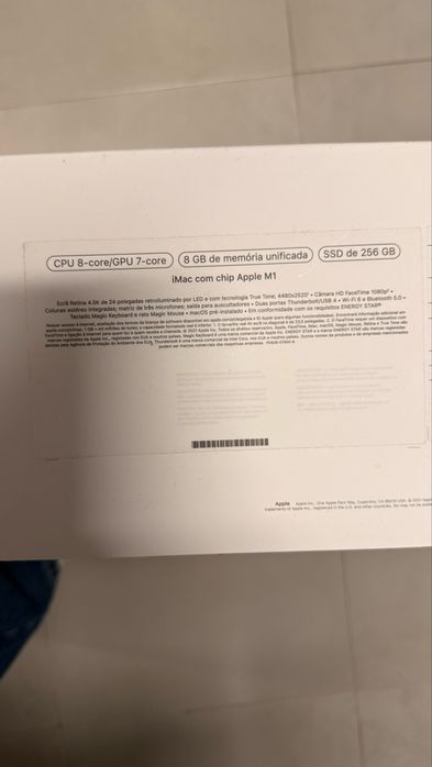 iMac M1 Rosa c/caixa