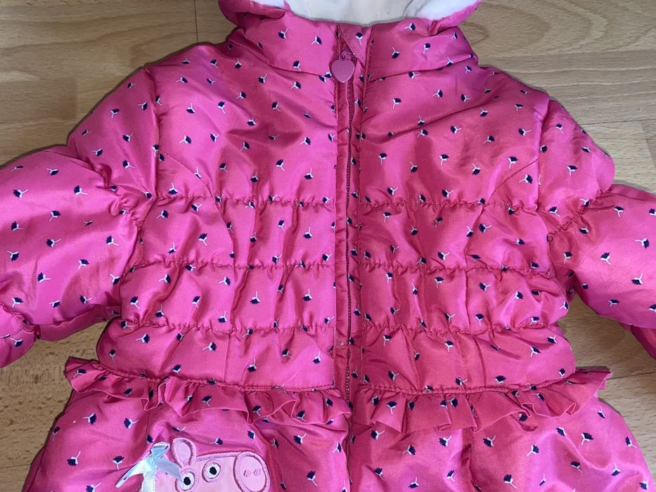 Zimowa kurtka dziewczęca George Świnka Peppa