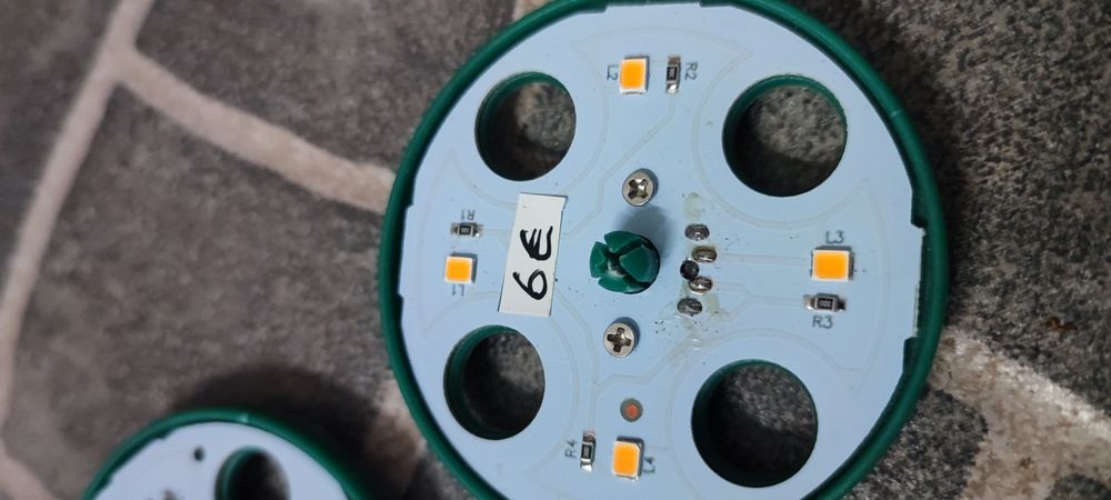 Pack 3 tampas com led  propagadores para plantas com cabos