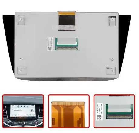 Ecrã Opel Astra K LCD+Touch de Substituição LQ080Y5DZ10