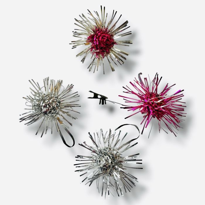 Новорічні іграшки (РЕТРО 50-х років)