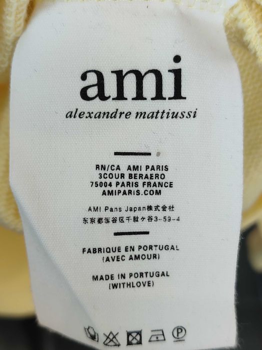 Худі AMI Paris Ami de Coeur Hoodie Lemon