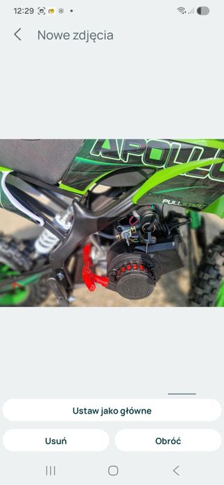 Nowy Mini CROSS KTX 50 CC -49CC Apollo