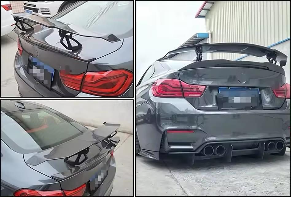 SPOILER AILERON CARBONO REAL BMW M3 F80 E M4 F82 F83 CS GTS M PERFORMA