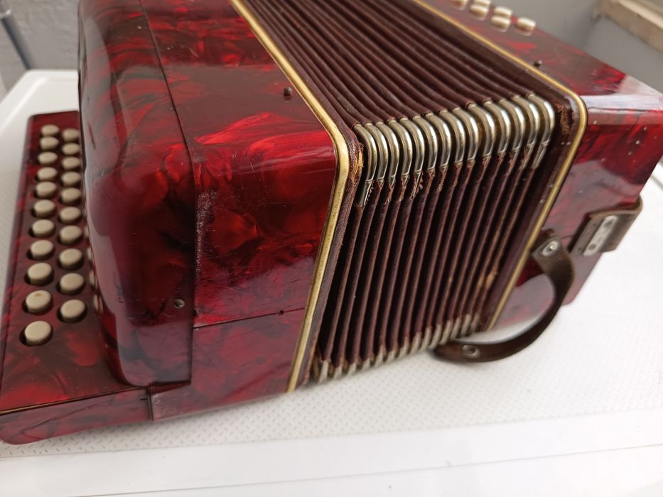 Acordeão Paulo Soprani  + Concertina 8 baixos