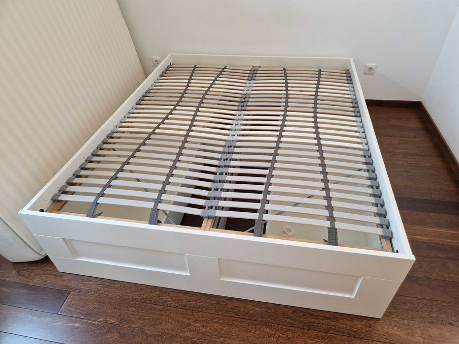 Cama+ripas 160x200 cm - Como nova