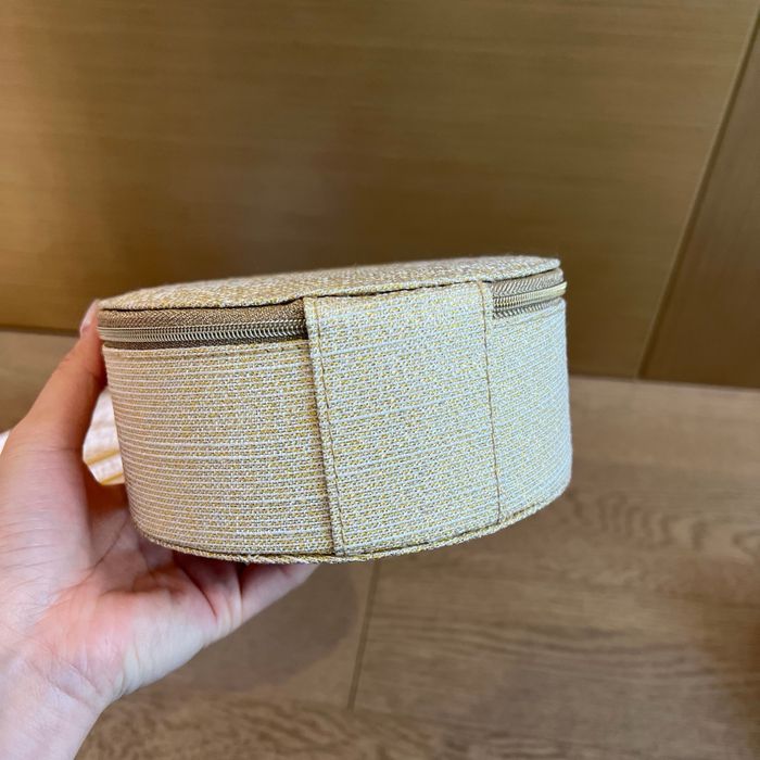 Кругла косметичка  Dior з дзеркалом