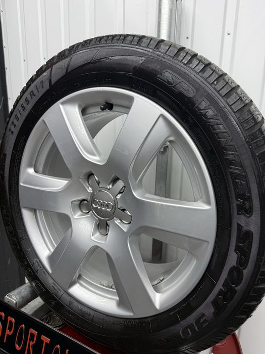Alufelgi KOMPLET 17 cali 5x112 Audi A4 A5 A2 Q3 Q2 A3 Skoda Seat VW