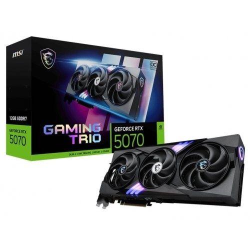 Відеокарта MSI GeForce RTX 5070 GAMING TRIO OC 12288MB
