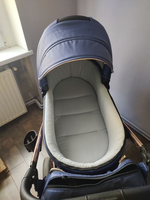 Wózek Junama 3w1 + baza ISOFIX