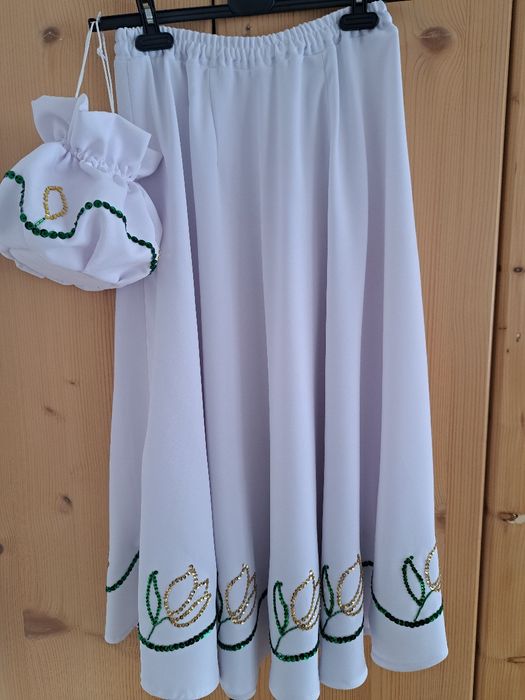 Ubranie komunijne góralskie,  dziewczęce.