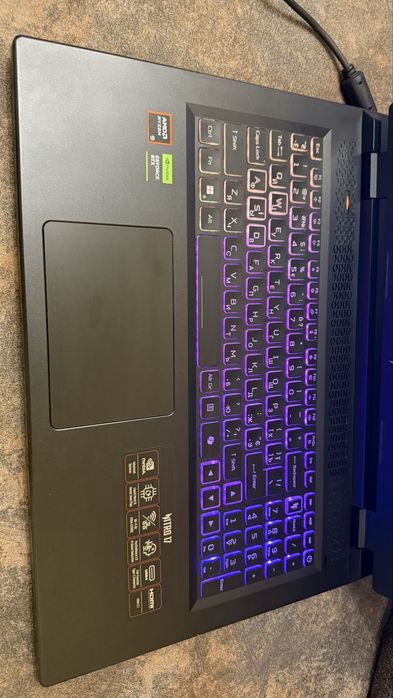 Ігровий ноутбук Acer Nitro 17 165Hz RTX 4060 8GB Ryzen 7 8845hs 16GB DDR5 ноутбук для ігор, геймін робоча станція , потужний ігровий ноутбук