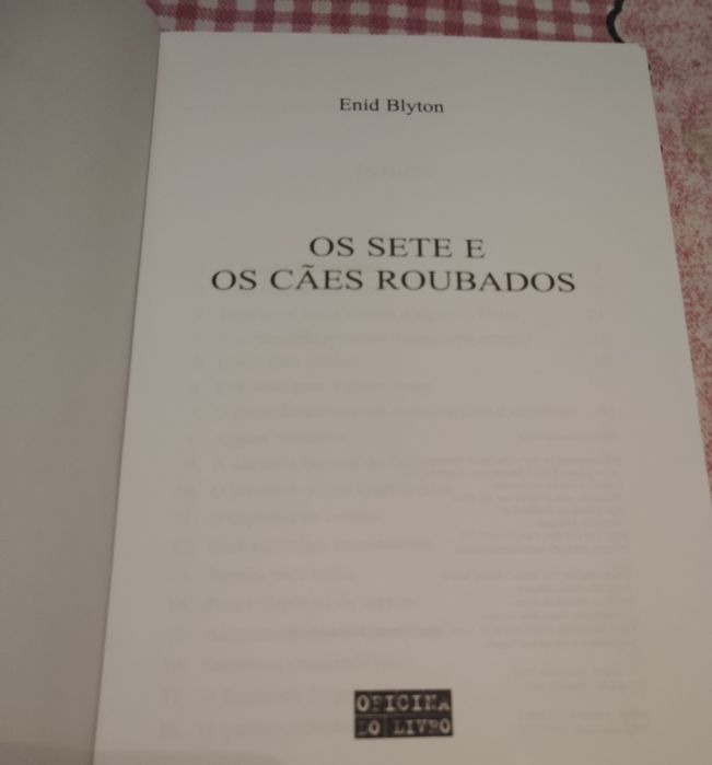Livro Juvenil Coleção Os Sete Enidy Blyton Usado