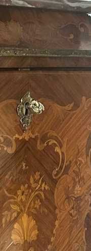 Secretaria Louis XV bonbonniere com marqueterie