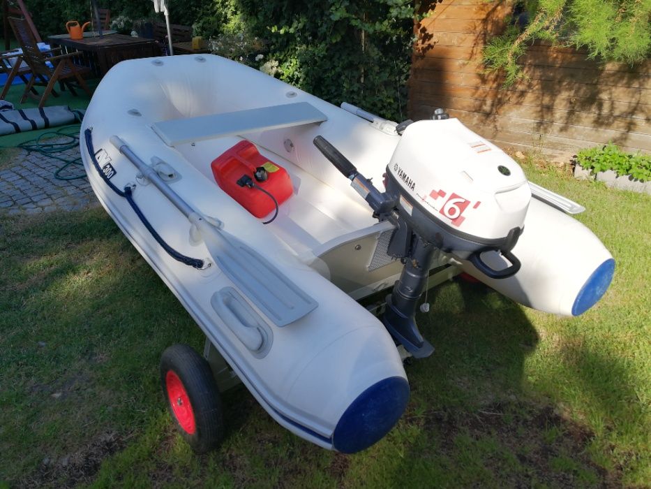Łódka RIB Bombard AX 300 z Yamaha BF6 Wrocław Krzyki • OLX.pl