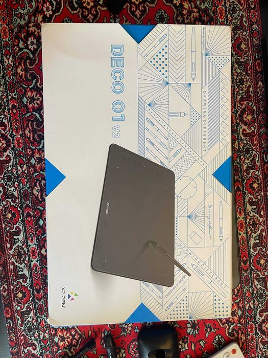 Графический планшет XPPen Deco 01 V2